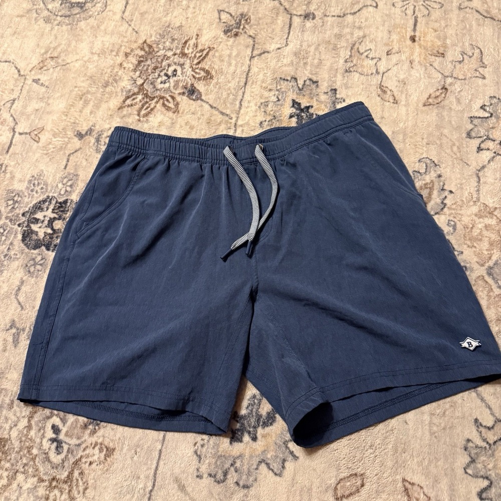 Burlebo Navy Swim Trunks Size Large